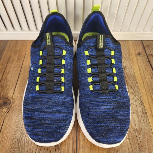 Skechers Go Walk Flex Ultra Mens Sz 9 Blue Slip On Walking Sneakers Shoes 216484 - Picture 8 of 9